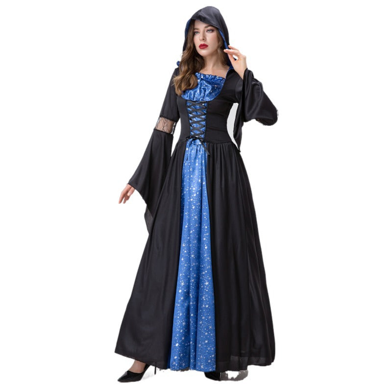 Medieval Witch Clothes Stage Costume