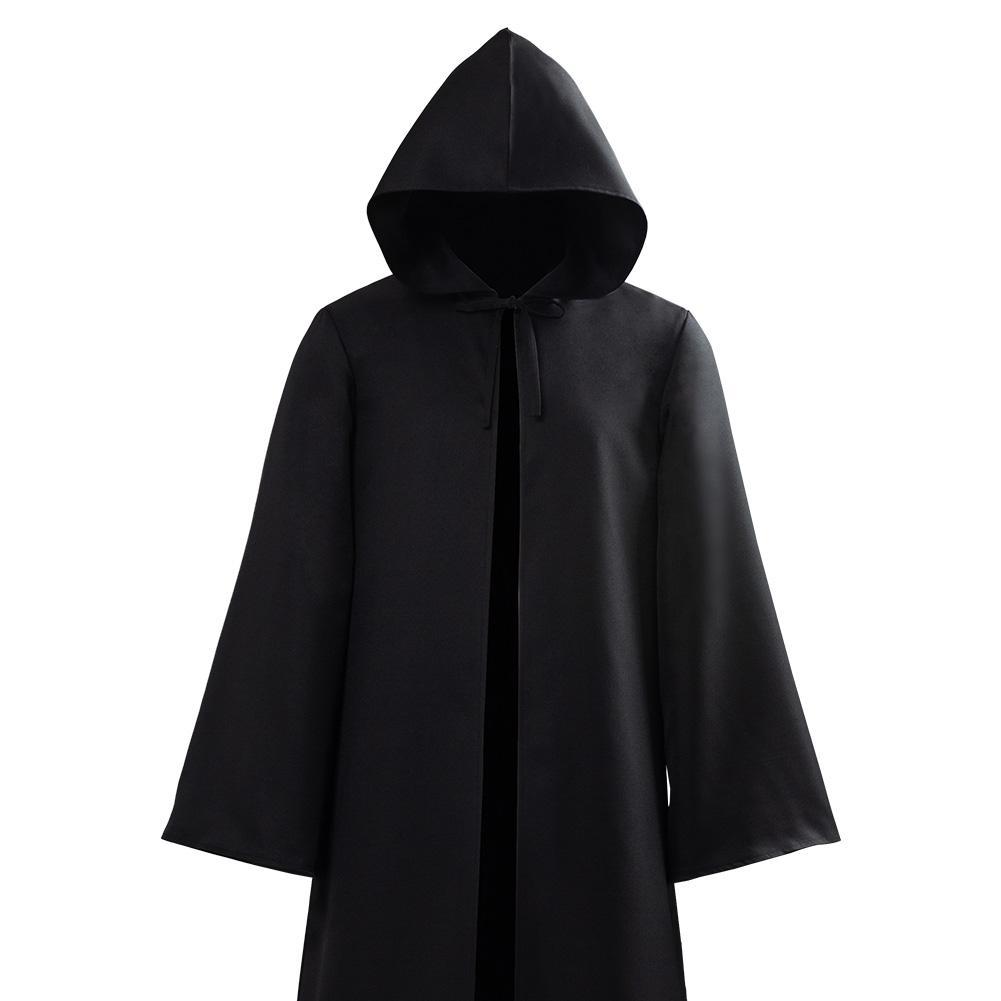 Anime Black Cape Cosplay Costume Halloween Carnival Suit