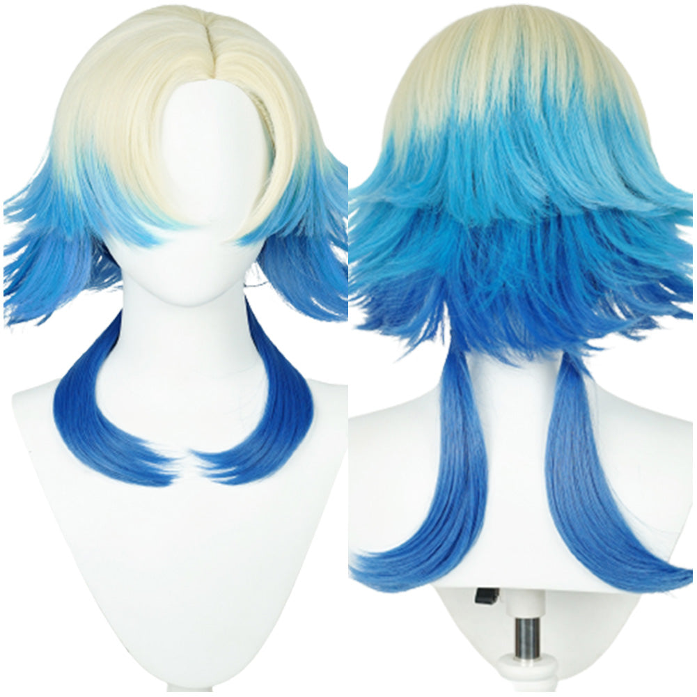 Anime Blue Lock Caesar Cosplay Wig Heat Resistant Synthetic Hair