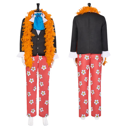 Anime One Piece Brook Cos Costume Halloween Party Cosplay Cloth