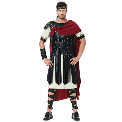 Medieval Ancient Greek Roman Warrior Cosplay Samurai Gladiator Performance Costume