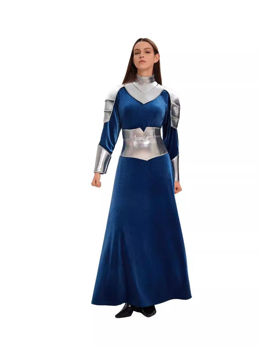 Medieval Female Warrior Role Cosplay Clothes Stage Performance Armor Female Warrior Role Performance Wear