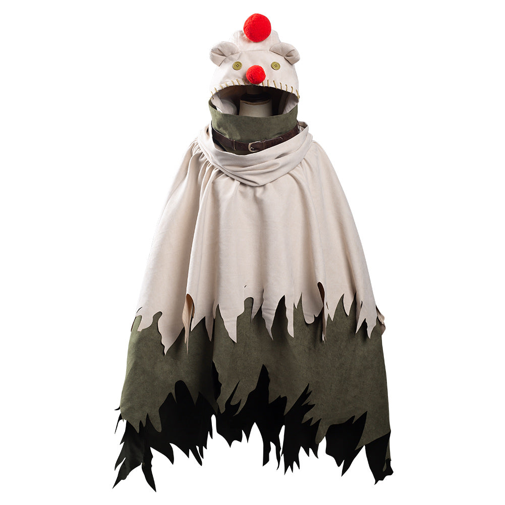 Game Final Fantasy VII: Remake Intergrade Yuffie Kisaragi Moogle Cape Cosplay Costume Halloween Carnival Suit