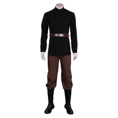 Movie Count Dooku Brown Set Cosplay Costume Outfits Halloween Carnival Suit