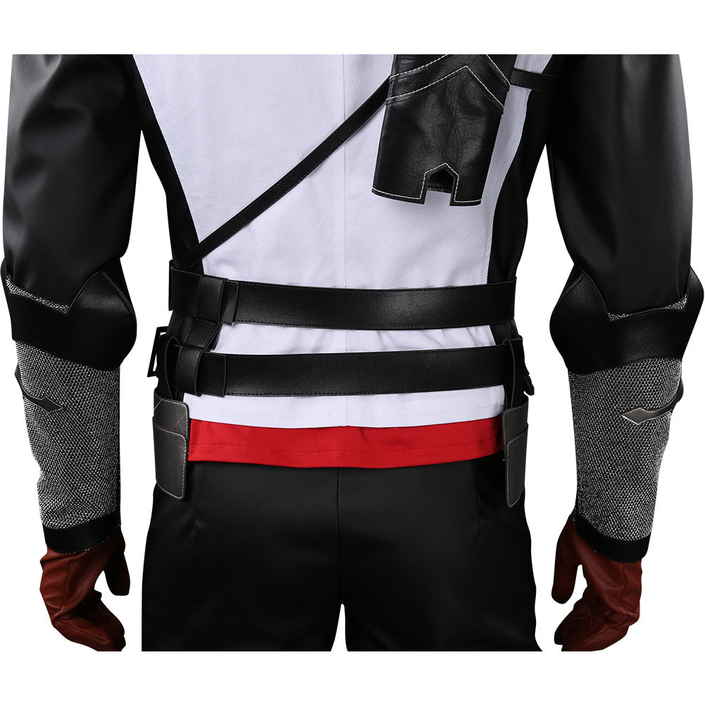 Game Final Fantasy Clive Rosfield Black Set Outfits Cosplay Costume Halloween Carnival Suit