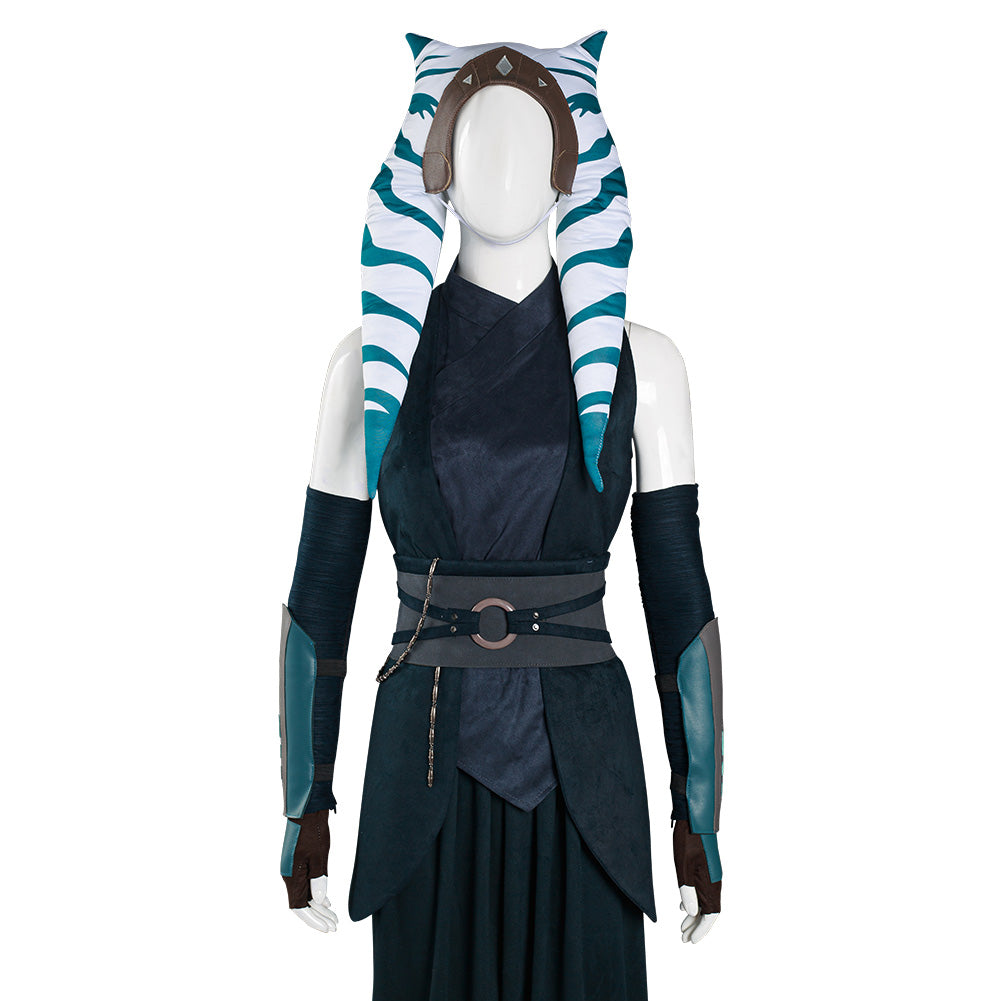 TV Series The Mandalorian S2 Top Pants Outfit Ahsoka Tano Halloween Carnival Suit The Book Of Boba Fett Cosplay Costume