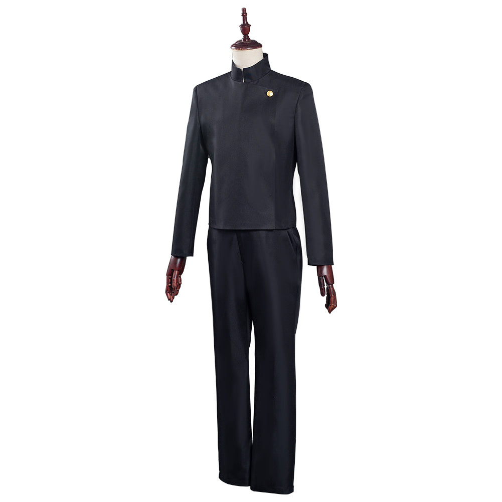 Anime Gojo Satoru School Uniform Outfit Halloween Carnival Suit Cosplay Costume