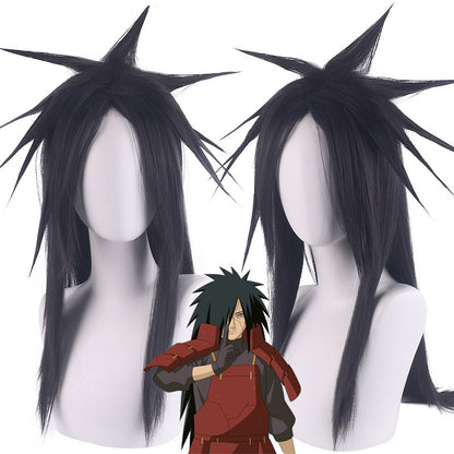 Anime Naruto Uchiha Madara Cos Wig Black Wig