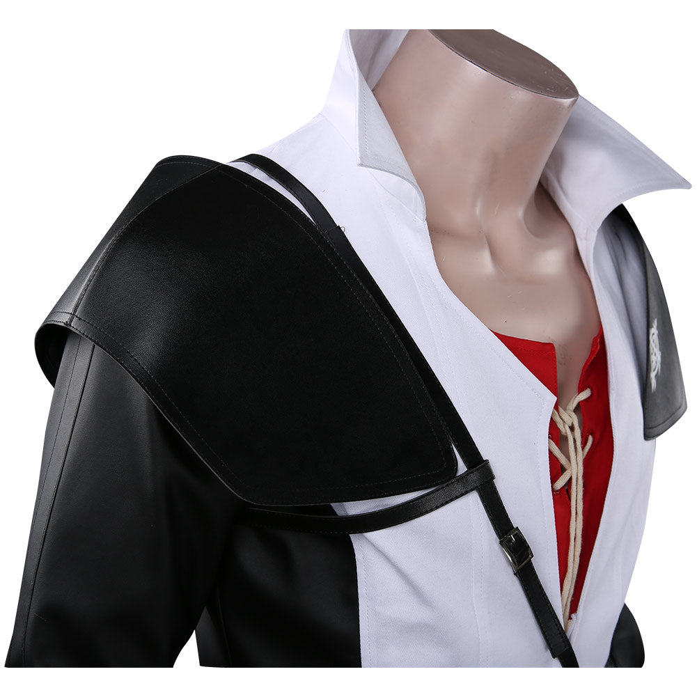 Game Final Fantasy Clive Rosfield Black Set Outfits Cosplay Costume Halloween Carnival Suit