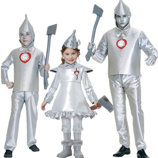 Halloween Cosplay Costume Tin Man Costume Iron Man Costume Wizard of Oz Performance Stage Wear