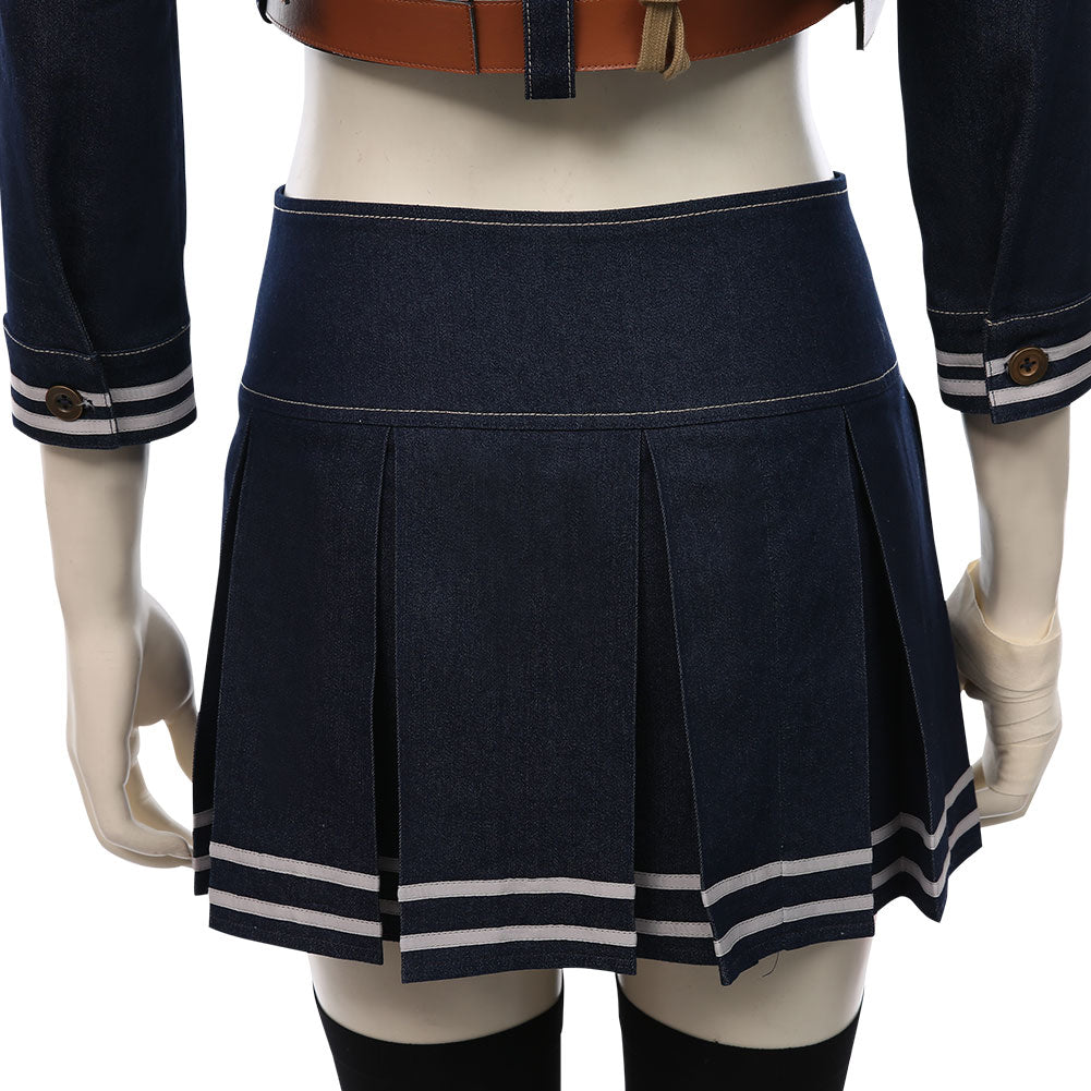 Sucker Punch Women Uniform Skirt Outfit Baby Doll Halloween Carnival Suit Cosplay Costume