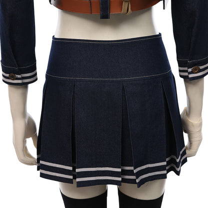 Sucker Punch Women Uniform Skirt Outfit Baby Doll Halloween Carnival Suit Cosplay Costume