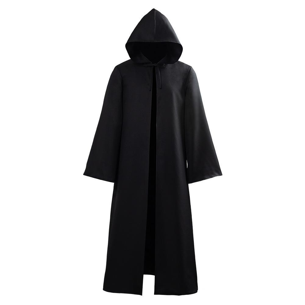 Anime Black Cape Cosplay Costume Halloween Carnival Suit