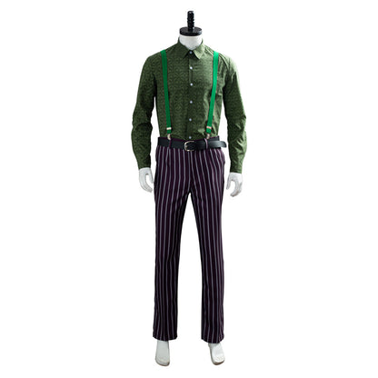 Game Mortal Kombat 11 The Joker Outfit Costume Cosplay Halloween Carnival